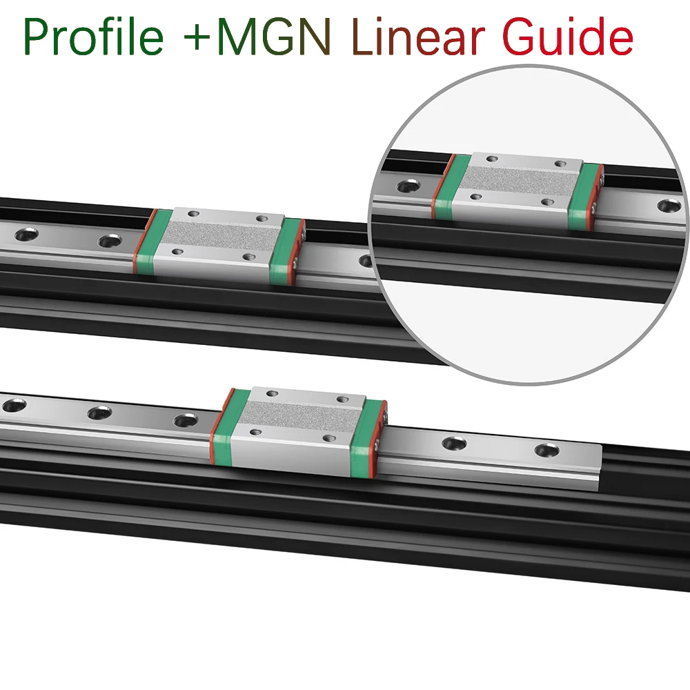 2040 V-Slot Black Aluminum Profile +MGN 12C 12H linear guide 200-500mm for CNC laser engraving machine 3D printer Slider
2040 V-Slot Black Aluminum Profile +MGN 12C 12H linear guide 200-500mm for CNC laser engraving machine 3D printer Slider