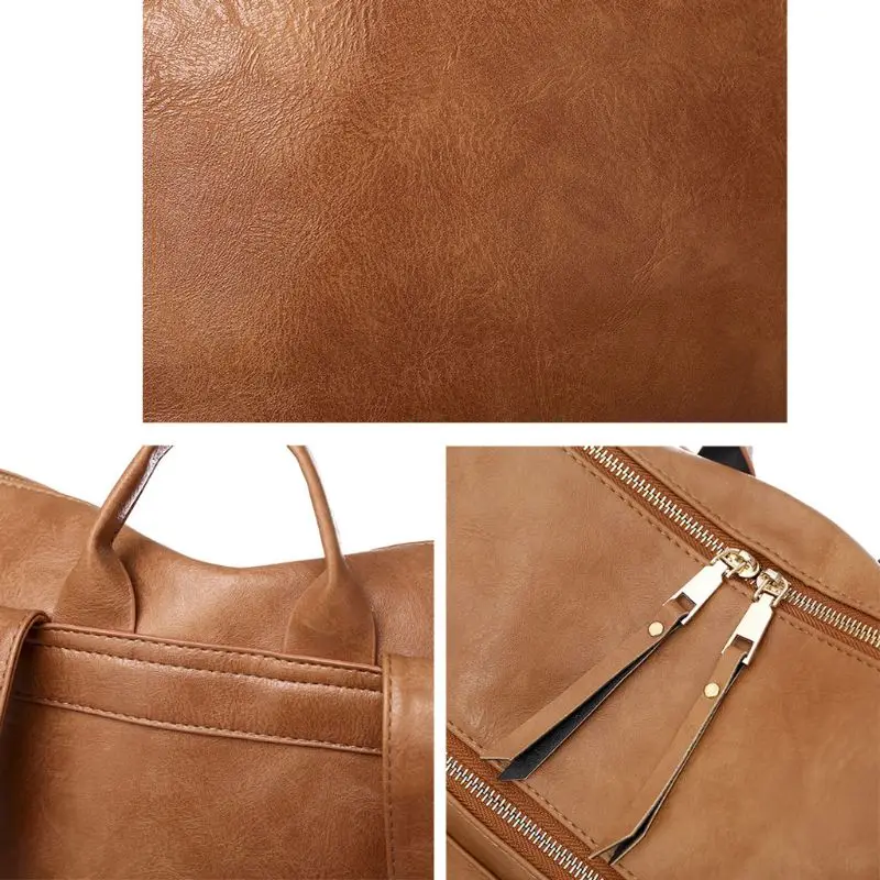 Women Fashion Backpack Purse Waterproof bookbag Ladies Rucksack Crossbody PU Leather Bag Shoulder Bag 
Women Fashion Backpack Purse Waterproof bookbag Ladies Rucksack Crossbody PU Leather Bag Shoulder Bag