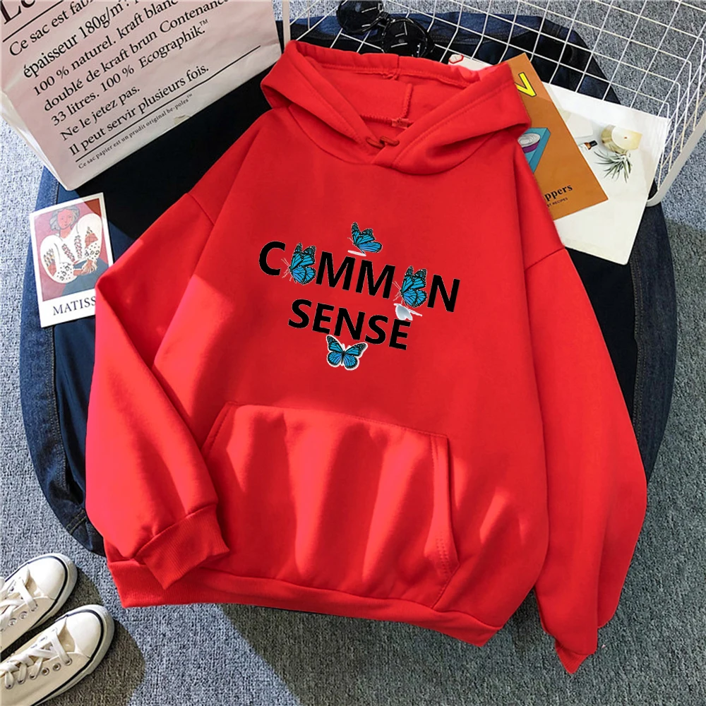Cmmn Sense Printing Hoodies Woman Creativity Vintage Clothes Fashion Casual Sweahoodies Autumn O-Neck Female Hoodie
Cmmn Sense Printing Hoodies Woman Creativity Vintage Clothes Fashion Casual Sweahoodies Autumn O-Neck Female Hoodie