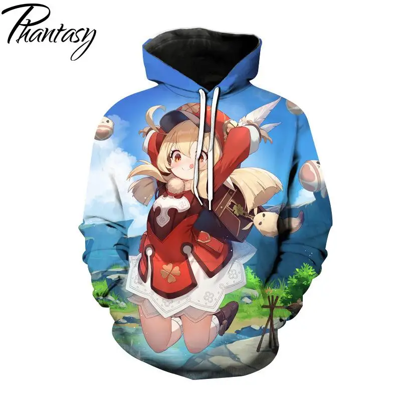 Phantasy Genshin Impact Game Hoodies Xiao Hutao Venti Klee Sweatshirt Jacket Men Women 3D Print Pullover Casual Loose Tracksuit
Phantasy Genshin Impact Game Hoodies Xiao Hutao Venti Klee Sweatshirt Jacket Men Women 3D Print Pullover Casual Loose Tracksuit
