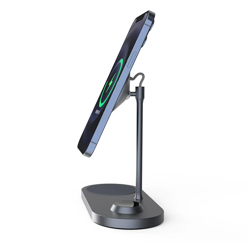 Bonola 3 in 1 Magnetic Wireless Charger for MagSafe iPhone 12 Pro Max/12 Mini/Airpods Pro/Apple Watch SE 6 Fast Charging Statian
Bonola 3 in 1 Magnetic Wireless Charger for MagSafe iPhone 12 Pro Max/12 Mini/Airpods Pro/Apple Watch SE 6 Fast Charging Statian
