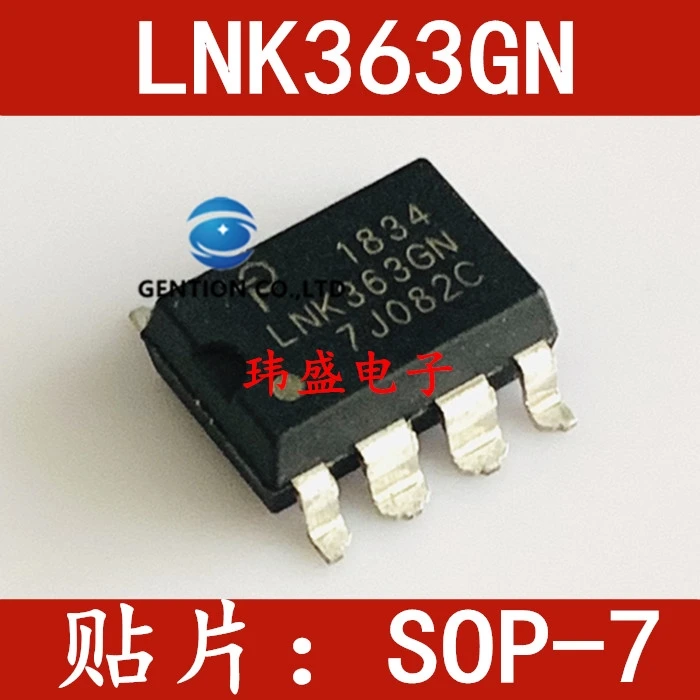 10PCS LNK363 LNK363GN SOP-7 patch 100% new power management chip in stock and the original
10PCS LNK363 LNK363GN SOP-7 patch 100% new power management chip in stock and the original