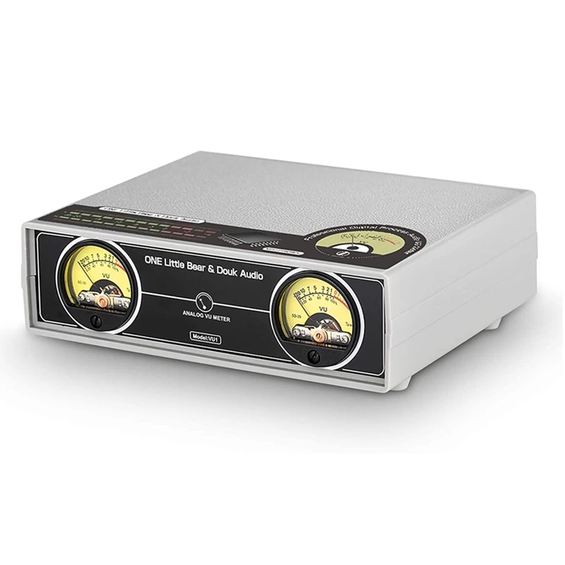 MIC+LINE Dual Analog VU Meter DB Panel Display Stereo Audio Visualizer Sound Level Indicator for Power Amplifier,EU Plug
MIC+LINE Dual Analog VU Meter DB Panel Display Stereo Audio Visualizer Sound Level Indicator for Power Amplifier,EU Plug
