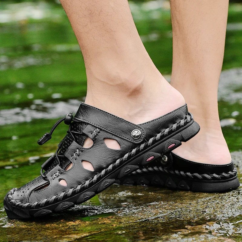 Summer Genuine Leather Sommer Schuhe Herren Summer Men Sandals Shoes Beach Zapatillas De Verano Hombre Sneakers
Summer Genuine Leather Sommer Schuhe Herren Summer Men Sandals Shoes Beach Zapatillas De Verano Hombre Sneakers