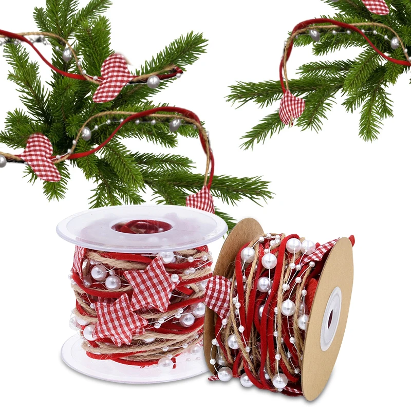 YOMDID Christmas Series Decoration Ribbons Heart Star Shaped DIY Gift Wrapping Ribbon Handcraft Bouquet Box Packaging Decor
YOMDID Christmas Series Decoration Ribbons Heart Star Shaped DIY Gift Wrapping Ribbon Handcraft Bouquet Box Packaging Decor
