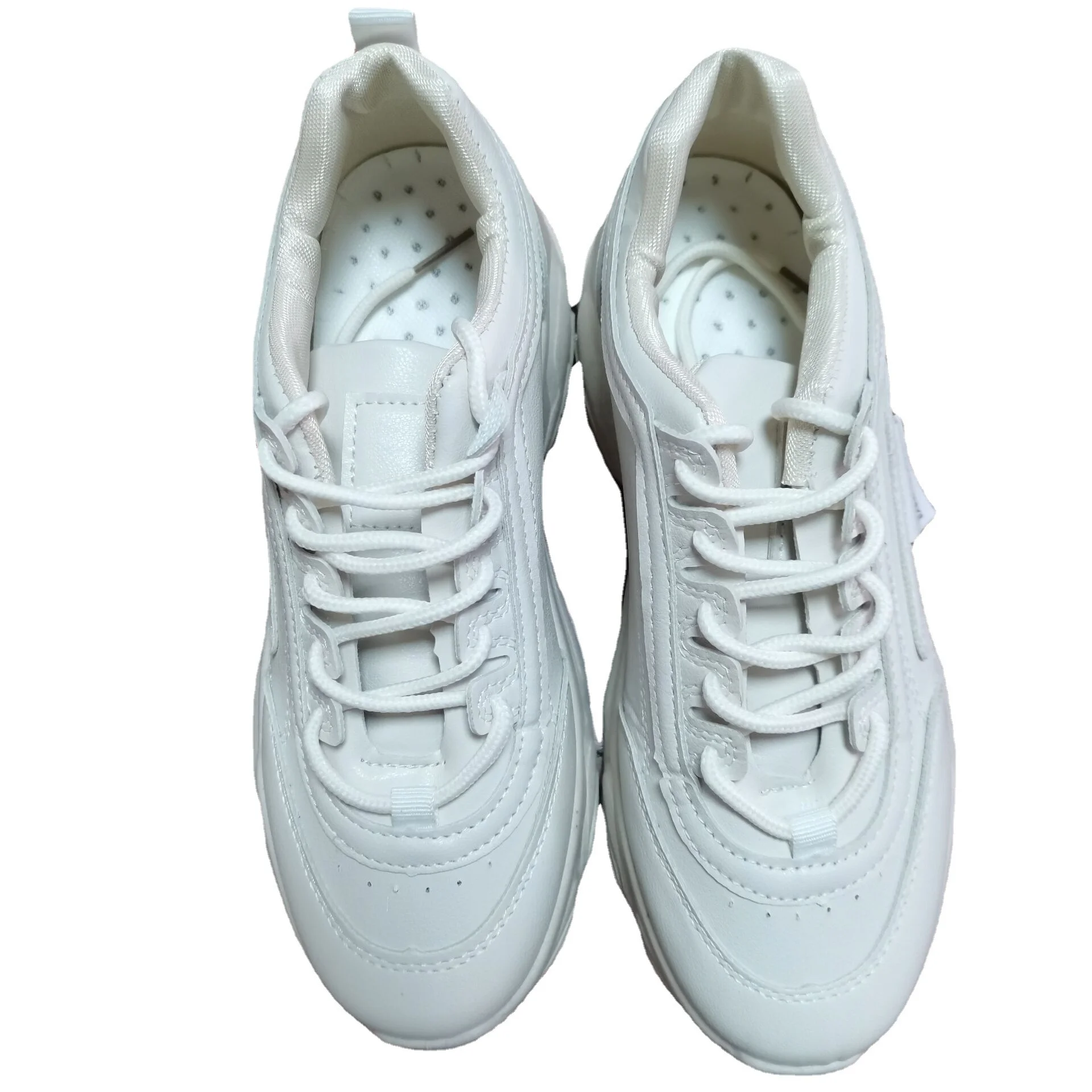 Platform Sports Soles Designer Breathable Lace Up Chunky Vulcanized Zapatos Tennis Female Casual Simplicity Women White Sneaker
Platform Sports Soles Designer Breathable Lace Up Chunky Vulcanized Zapatos Tennis Female Casual Simplicity Women White Sneaker