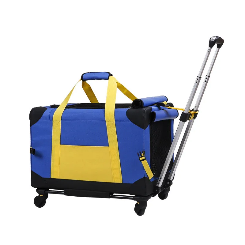 DODOPET Dog Carriers Portable Pet Trolley Case Travel Outing Bags Detachabe Wheels Rack 15kg Stroller Luggage for Cat and Dogs
DODOPET Dog Carriers Portable Pet Trolley Case Travel Outing Bags Detachabe Wheels Rack 15kg Stroller Luggage for Cat and Dogs