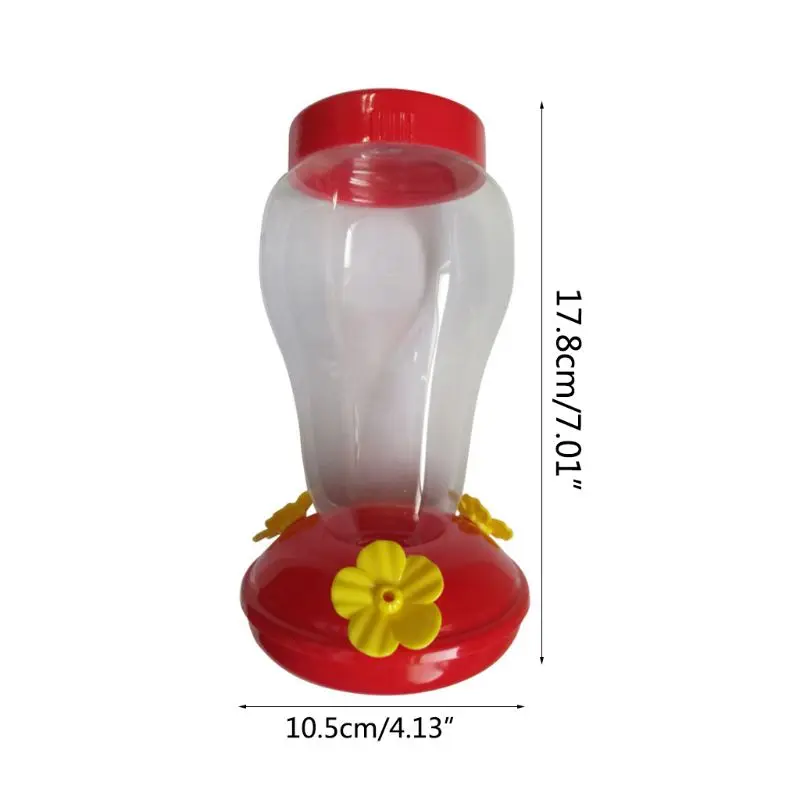 Wide Hummingbird Feeder Window Outdoor Hanging Flower Shape Bird Drinker Waterer
Wide Hummingbird Feeder Window Outdoor Hanging Flower Shape Bird Drinker Waterer