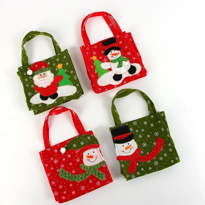 christmas decorations for home Christmas cloth gift bag Santa Claus snowman portable candy bag presents package sacola navidad
christmas decorations for home Christmas cloth gift bag Santa Claus snowman portable candy bag presents package sacola navidad