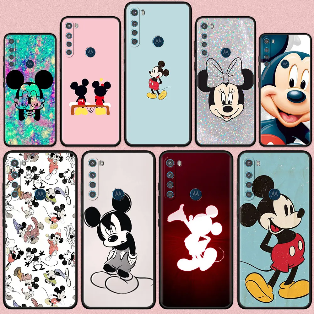 Mickey Case for Motorola G30 One Fusion Plus G9 Play G8 Power Lite E6s Luxury Black Soft Cover Shell Capa
Mickey Case for Motorola G30 One Fusion Plus G9 Play G8 Power Lite E6s Luxury Black Soft Cover Shell Capa