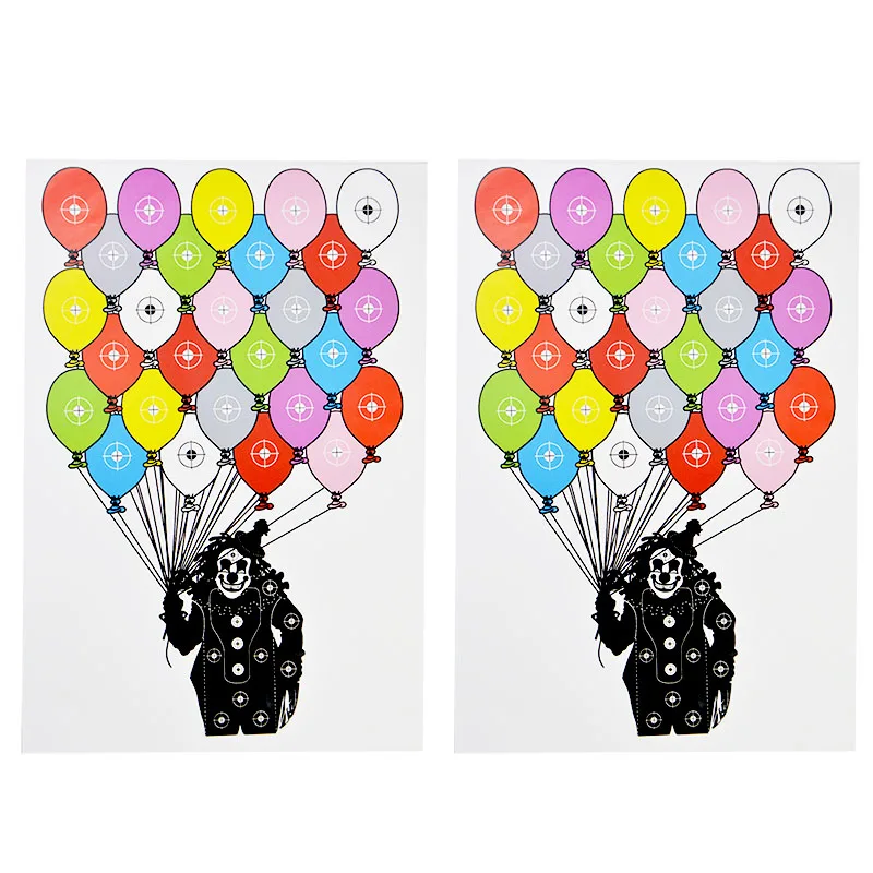 10Pcs 45*32cm Archery Target Paper Useful Face Gauge Bow and Arrow Darts Outdoor Shooting Game Competition Accessories | Спорт и