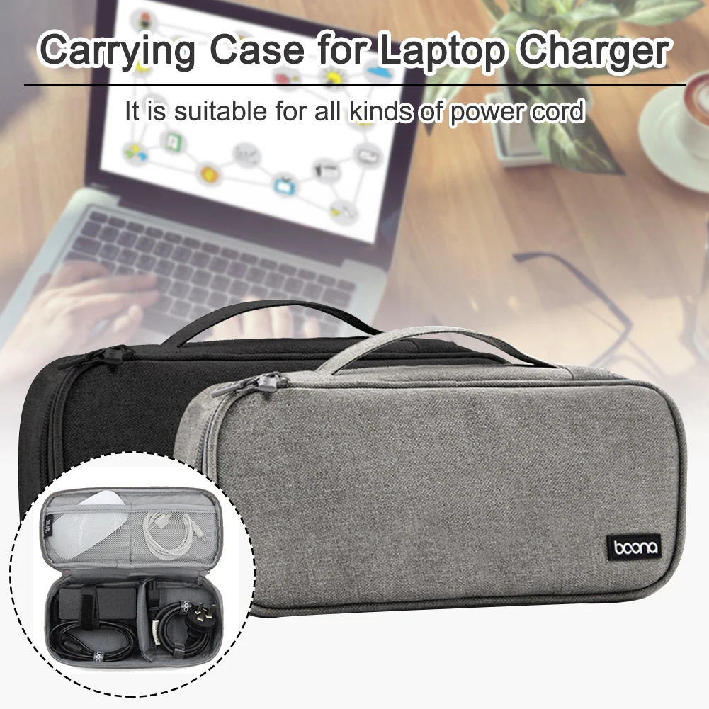 Travel Electronics Cable Organizer Bag Portable Storage Case Zippered for USB Cables Laptop Charger Organizer Bag
Travel Electronics Cable Organizer Bag Portable Storage Case Zippered for USB Cables Laptop Charger Organizer Bag
