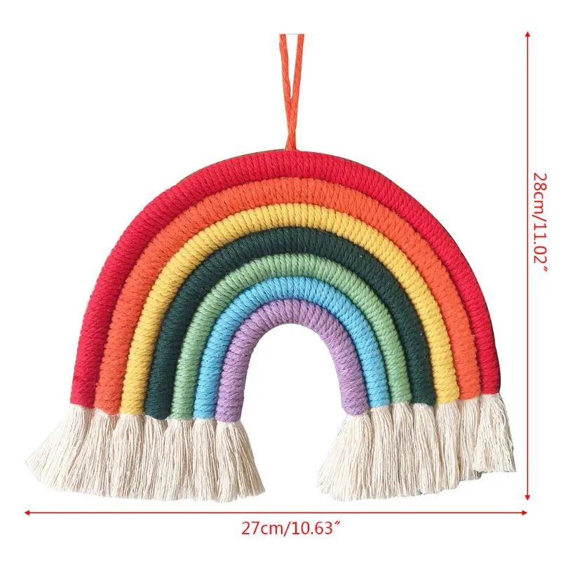 Nordic Hand-woven Boho Rainbow Tassel Wall Hanging Ornaments Children Room Decoration Pendant Photo Props WXTD
Nordic Hand-woven Boho Rainbow Tassel Wall Hanging Ornaments Children Room Decoration Pendant Photo Props WXTD