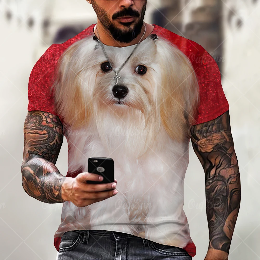 Men's large loose shirt,3D printed T-shirt, street personality, dog and pet design, fashion trend summer novelty2021 xxl-6xl
Men's large loose shirt,3D printed T-shirt, street personality, dog and pet design, fashion trend summer novelty2021 xxl-6xl