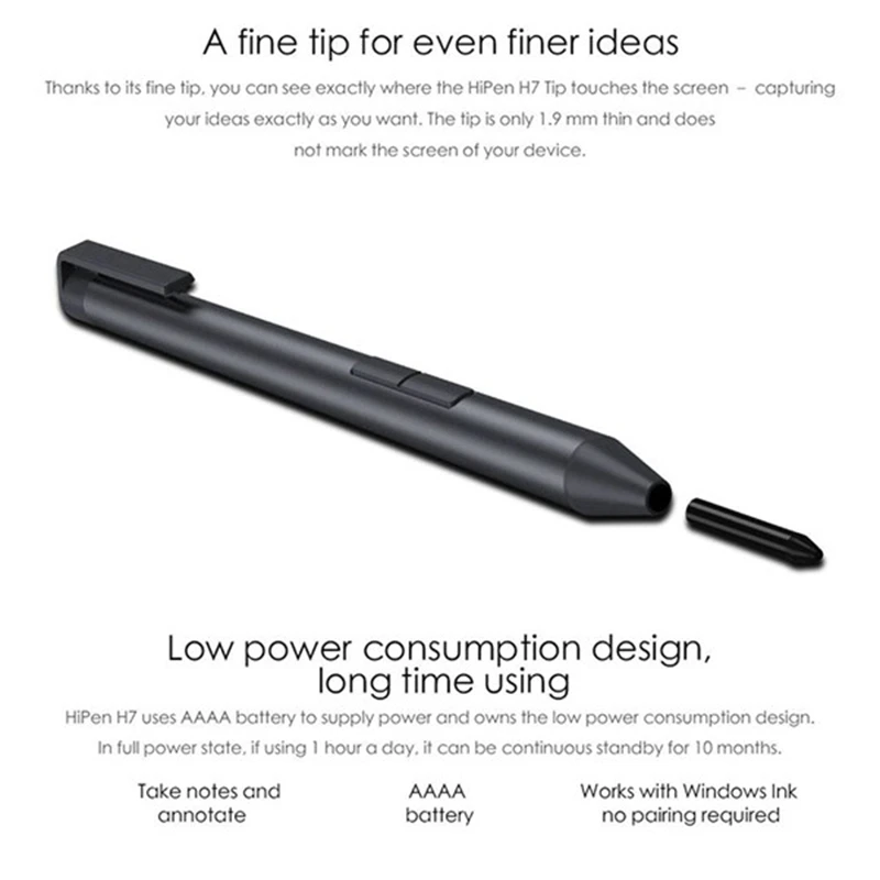 Upgrade H7 for CHUWI Hi10 XR Contact Pen 1.9 mm 60 S Automatic Sleep Stylus Pen for UBOOK X, UBOOK PRO, Hi10 X, UBOOK
Upgrade H7 for CHUWI Hi10 XR Contact Pen 1.9 mm 60 S Automatic Sleep Stylus Pen for UBOOK X, UBOOK PRO, Hi10 X, UBOOK