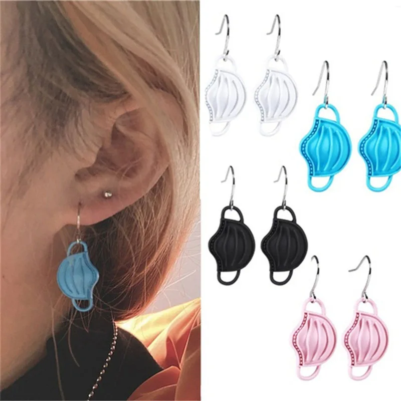 2021 Fashion Personality Mask Earrings Hanging Earrings Creative Women Jewelry Accessories Trend Pendant Earrings Accessories
2021 Fashion Personality Mask Earrings Hanging Earrings Creative Women Jewelry Accessories Trend Pendant Earrings Accessories