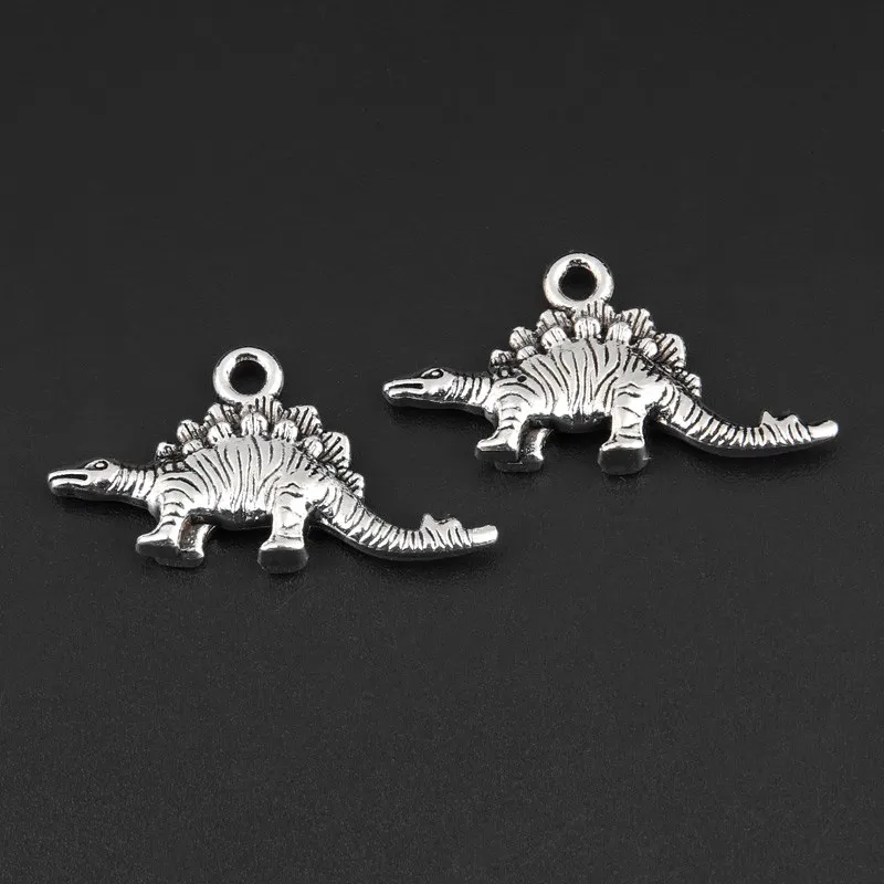 20pcs Silver Color 14x26mm Dinosaur Stegosaurus Charms Animal Pendant Fit DIY Jewelry Making Handcrafted Accessories
20pcs Silver Color 14x26mm Dinosaur Stegosaurus Charms Animal Pendant Fit DIY Jewelry Making Handcrafted Accessories