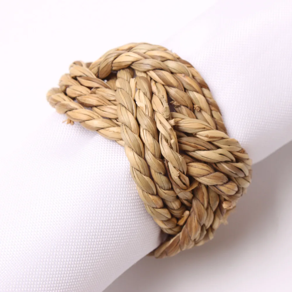 Natural Material Straw Corn Husk Wooden Napkin Ring Hyacinth Grass Buckle For Cloth Napkins Towel Ring Restaurant Accessories
Natural Material Straw Corn Husk Wooden Napkin Ring Hyacinth Grass Buckle For Cloth Napkins Towel Ring Restaurant Accessories