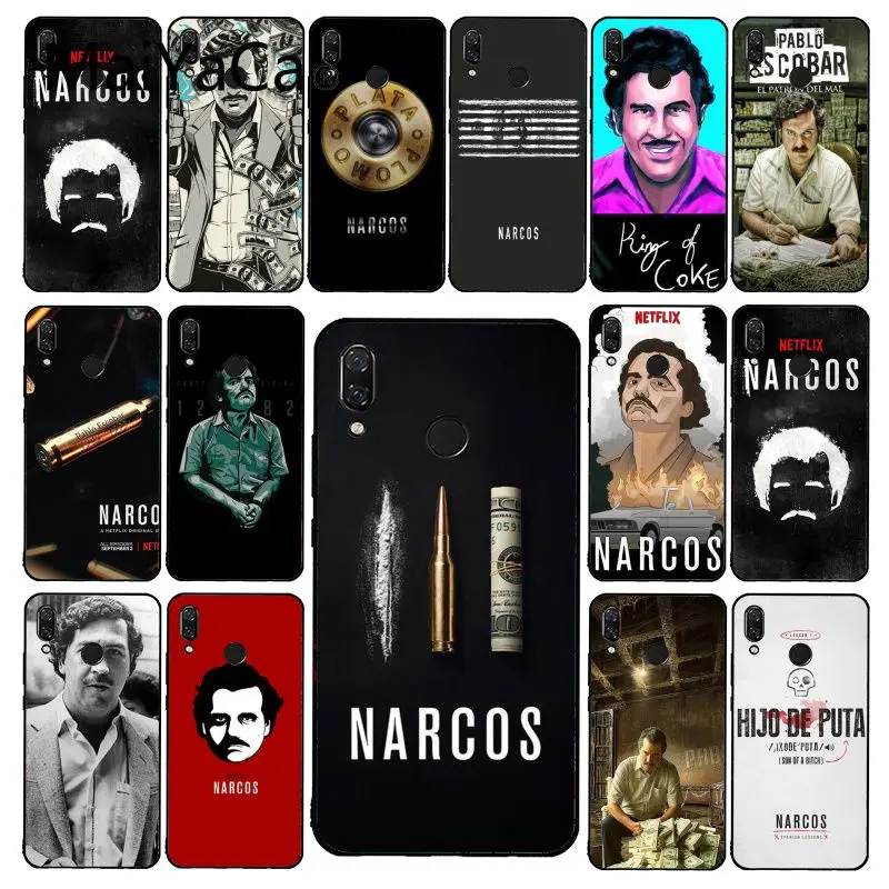 Чехол для телефона Maiyaca Narcos TV series Pablo escobar Xiaomi Redmi4X 6A 9 8A note pro 5Plus Note4 Note5 7 Note6Pro 8T |