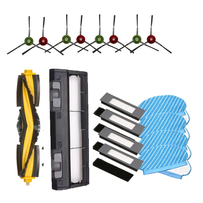 Replacement Part Kit for Ecovacs Deebot OZMO 920 950 Robot Vacuum Cleaner Accessories Fliters Roller Brush Dust Bags
Replacement Part Kit for Ecovacs Deebot OZMO 920 950 Robot Vacuum Cleaner Accessories Fliters Roller Brush Dust Bags