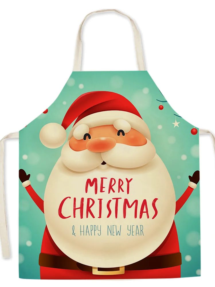 Christmas Aprons Adult Santa Claus Aprons Waterproof Cooking Oil-proof Cooking Cotton Linen Sleeveless Apron Home Kitchen Tools
Christmas Aprons Adult Santa Claus Aprons Waterproof Cooking Oil-proof Cooking Cotton Linen Sleeveless Apron Home Kitchen Tools