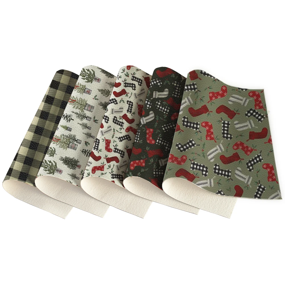 5pcs Christmas Theme Xmas Printed Lychee Pattern Faux Leather Fabric Sheet For DIY Christmas Craft Making,30*22
5pcs Christmas Theme Xmas Printed Lychee Pattern Faux Leather Fabric Sheet For DIY Christmas Craft Making,30*22