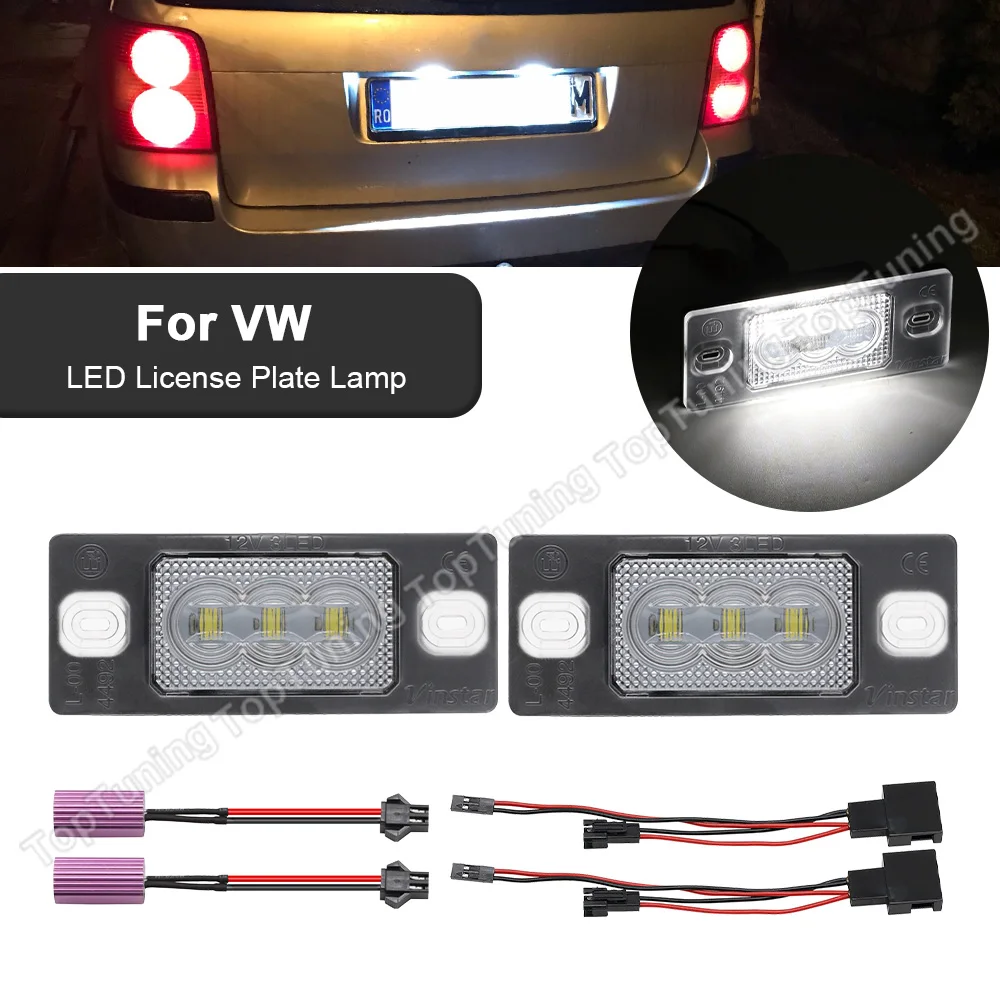 2X For Porsche Cayenne 02-10 VW Golf 5 Touareg Tiguan Passat B5.5 LED Number License Plate Light Tail Lamp Canbus
2X For Porsche Cayenne 02-10 VW Golf 5 Touareg Tiguan Passat B5.5 LED Number License Plate Light Tail Lamp Canbus