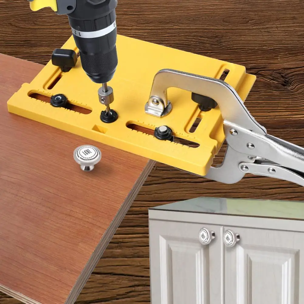1 Set Wood Doweling Jig Punch Hole Locator Drill Guide Adjustable Hole Jig Locator Puncher for Furniture Cabinet Door Handle
1 Set Wood Doweling Jig Punch Hole Locator Drill Guide Adjustable Hole Jig Locator Puncher for Furniture Cabinet Door Handle