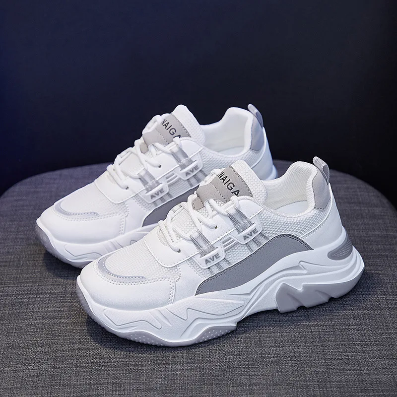 LEOSOXS Women Shoes Casual Platform Shoes Woman Vulcanized Shoes Chunky Sneakers Ladies Mesh Feminino 2021 Spring White Sneakers
LEOSOXS Women Shoes Casual Platform Shoes Woman Vulcanized Shoes Chunky Sneakers Ladies Mesh Feminino 2021 Spring White Sneakers