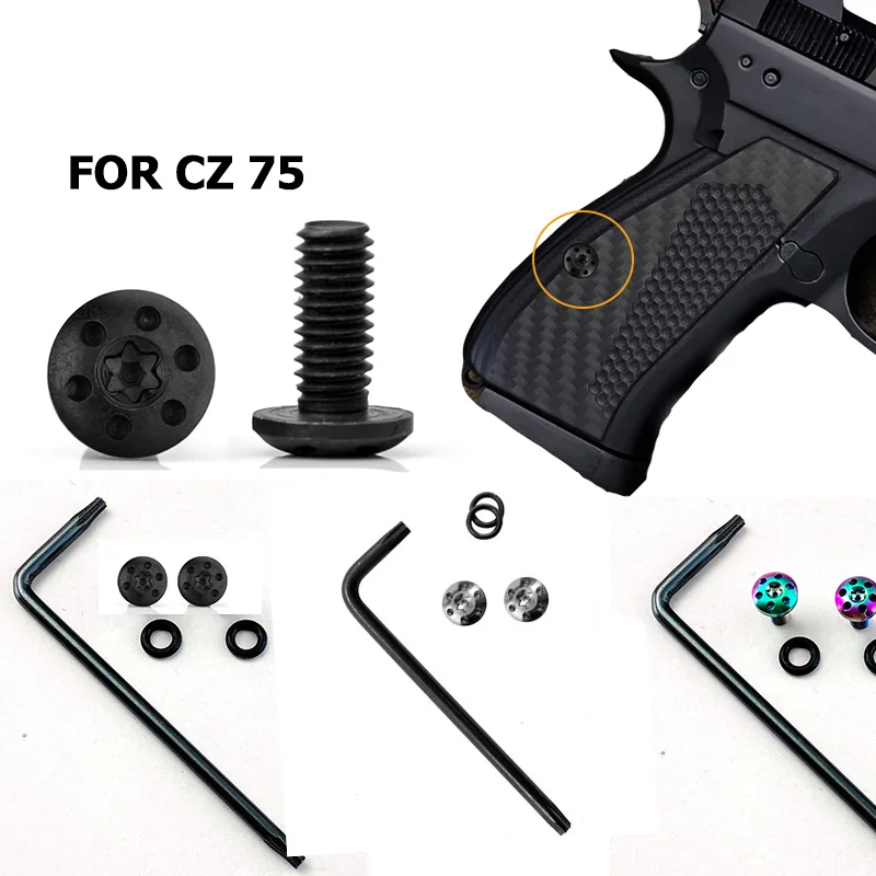 Durable Cnc Stainless Steel Screws Bolts T8 Torx Key Wrench Tool o Rings Kit Replacement for Sp-01 Cz 75 Grips Accessories
Durable Cnc Stainless Steel Screws Bolts T8 Torx Key Wrench Tool o Rings Kit Replacement for Sp-01 Cz 75 Grips Accessories