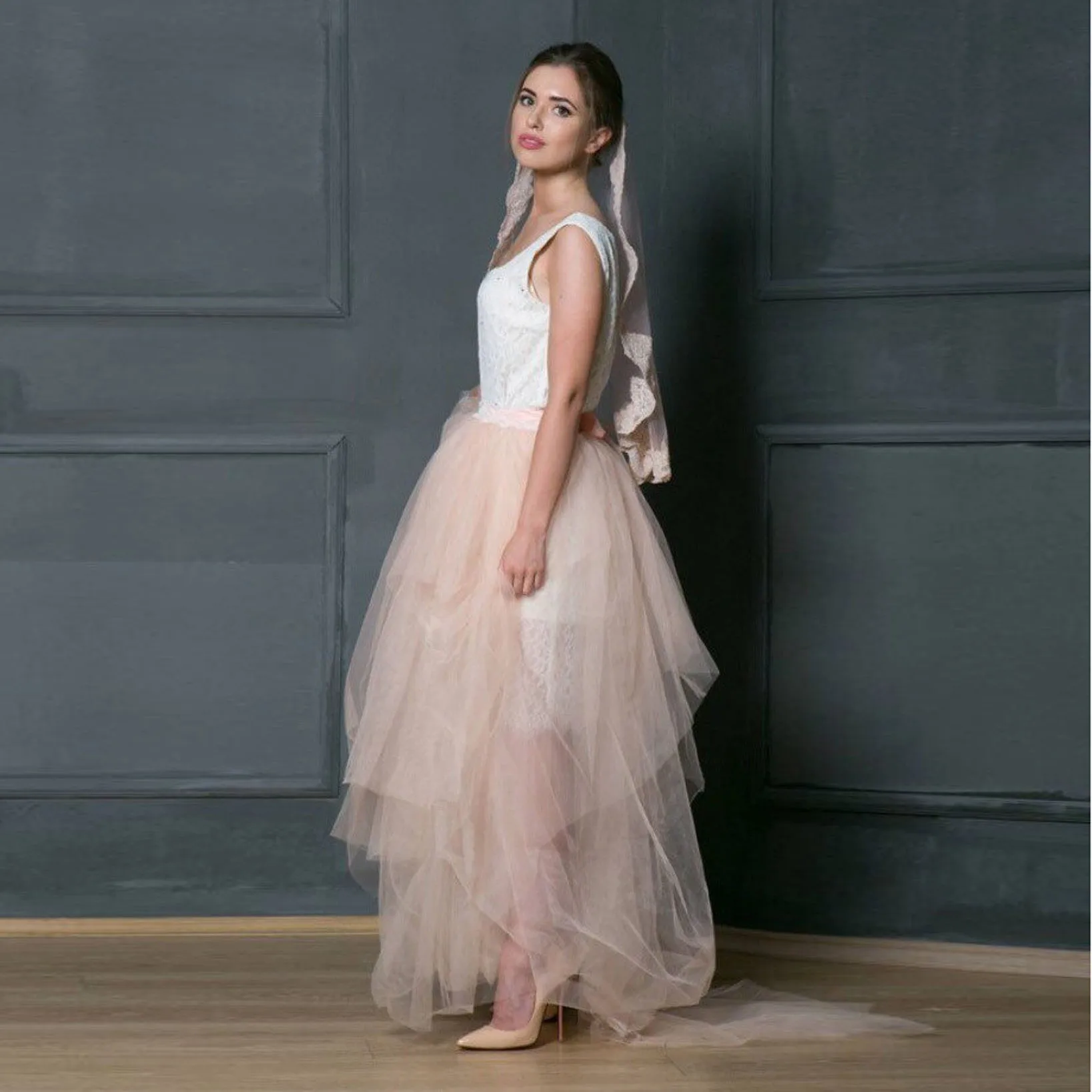 Simple Classic Pink Women Skirt Tulle Ruffle Layered Elastic Waist Floor Length Prom Skirt A-Line Skirt Plus Size Custom Made
Simple Classic Pink Women Skirt Tulle Ruffle Layered Elastic Waist Floor Length Prom Skirt A-Line Skirt Plus Size Custom Made