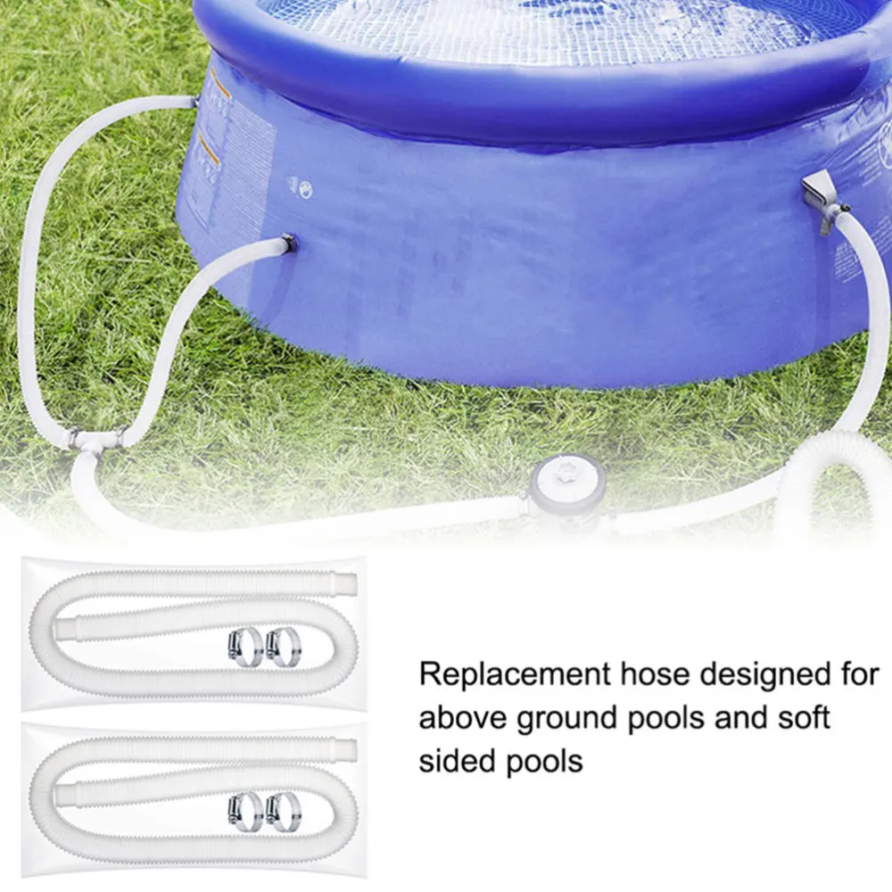 Pool Replacement Hose Pool Pump Hose Filter Pump Hose Durable Drain Port Water Hosepipe for Water Park Spa Aquarium Swimming Poo 
Pool Replacement Hose Pool Pump Hose Filter Pump Hose Durable Drain Port Water Hosepipe for Water Park Spa Aquarium Swimming Poo
