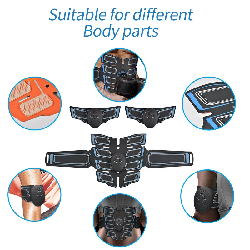 Electric Abdominal Muscle Stimulator Trainer Toner Abdomen Muscle Stimulation Abs Fitness Equipment For Arm Leg Body Building
Electric Abdominal Muscle Stimulator Trainer Toner Abdomen Muscle Stimulation Abs Fitness Equipment For Arm Leg Body Building