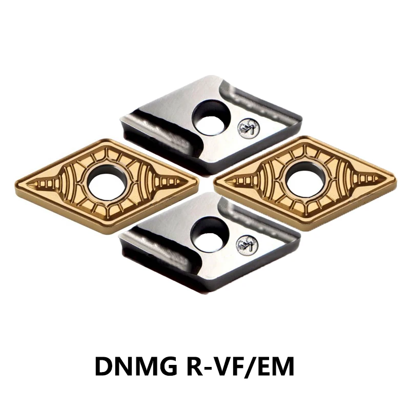 Оригинальные твердосплавные режущие вставки DNMG150604 DNMG150608 DNMG150404 DNMG150408 EM R-VF для токарного станка из нержавеющей стали и стали
Оригинальные твердосплавные режущие вставки DNMG150604 DNMG150608 DNMG150404 DNMG150408 EM R-VF для токарного станка из нержавеющей стали и стали