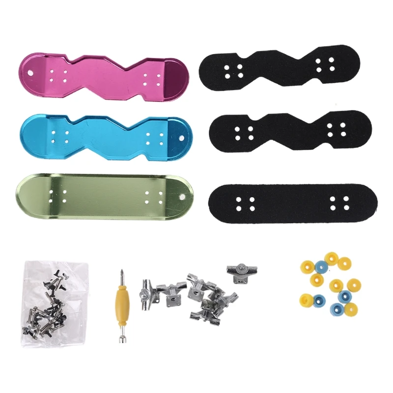 1Set Mini Finger Model Set Kids Toy Finger Skateboard Set Mini Fingerboard with Assembly Wheels Multi Color DIY Toy C63C
1Set Mini Finger Model Set Kids Toy Finger Skateboard Set Mini Fingerboard with Assembly Wheels Multi Color DIY Toy C63C