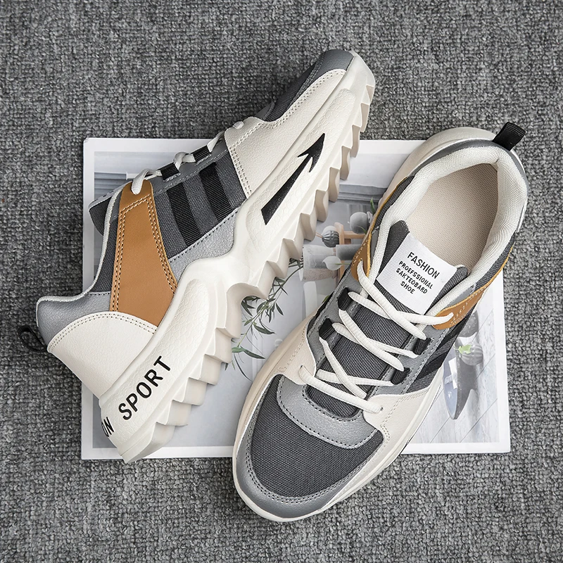 Sport Casual Shoes Sneakers Men Leather Zapatillas Hombre Deportiva High Men's Summer Sneaker Shoes Snaeakers
Sport Casual Shoes Sneakers Men Leather Zapatillas Hombre Deportiva High Men's Summer Sneaker Shoes Snaeakers