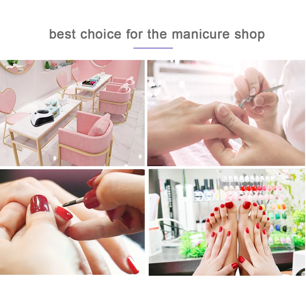 120W High Power Nail Dryer Fast Curing Speed Gel Light Nail Lamp LED UV Lamps For All Kinds Of Gel With Timer And Smart Sensor
120W High Power Nail Dryer Fast Curing Speed Gel Light Nail Lamp LED UV Lamps For All Kinds Of Gel With Timer And Smart Sensor