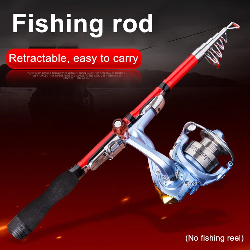 Portable Telescopic Fishing Pole Small Size Hard Fishing Rod Spinning Rod Fishing Lure For Sea Lake Leurres De Pêche
Portable Telescopic Fishing Pole Small Size Hard Fishing Rod Spinning Rod Fishing Lure For Sea Lake Leurres De Pêche