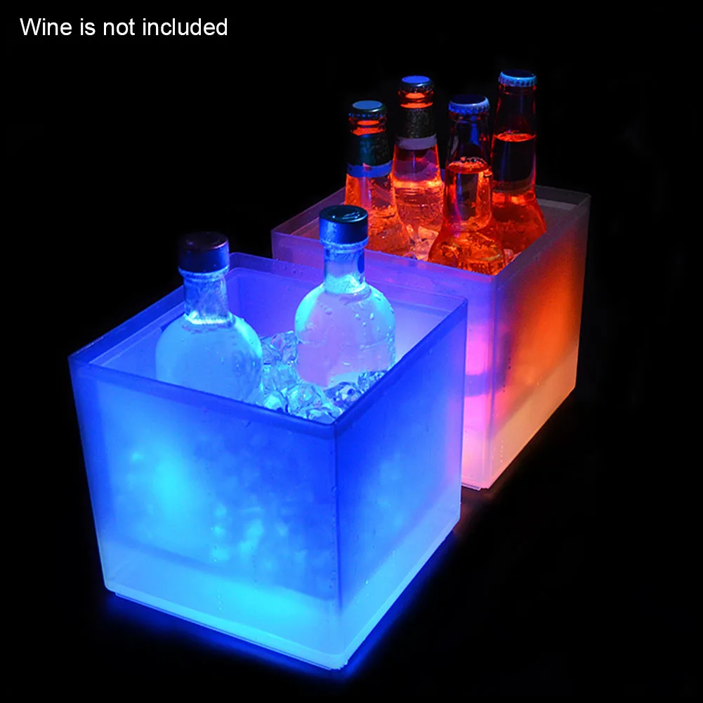 Double Layer Thickened Champagne Beer Easy Clean Barware For Bars LED Ice Bucket Wedding Home Party Drink Container Beverage
Double Layer Thickened Champagne Beer Easy Clean Barware For Bars LED Ice Bucket Wedding Home Party Drink Container Beverage