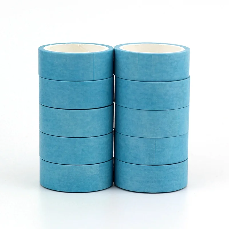 NEW 10pcs/Lot Decorative Solid Blue Washi Tapes Japanese Paper for Bullet Journal Scrapbooking Masking Tape Cute Stationery
NEW 10pcs/Lot Decorative Solid Blue Washi Tapes Japanese Paper for Bullet Journal Scrapbooking Masking Tape Cute Stationery