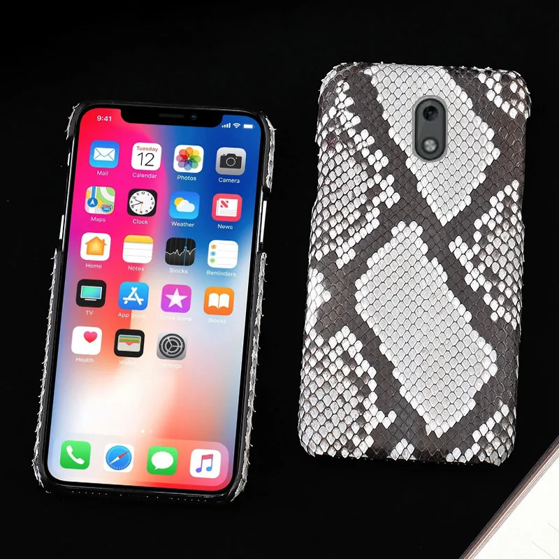 Suitable for Nokia 2 mobile phone case Nokia 8.3 half pack natural python skin mobile phone case anti-fall protective cover
Suitable for Nokia 2 mobile phone case Nokia 8.3 half pack natural python skin mobile phone case anti-fall protective cover
