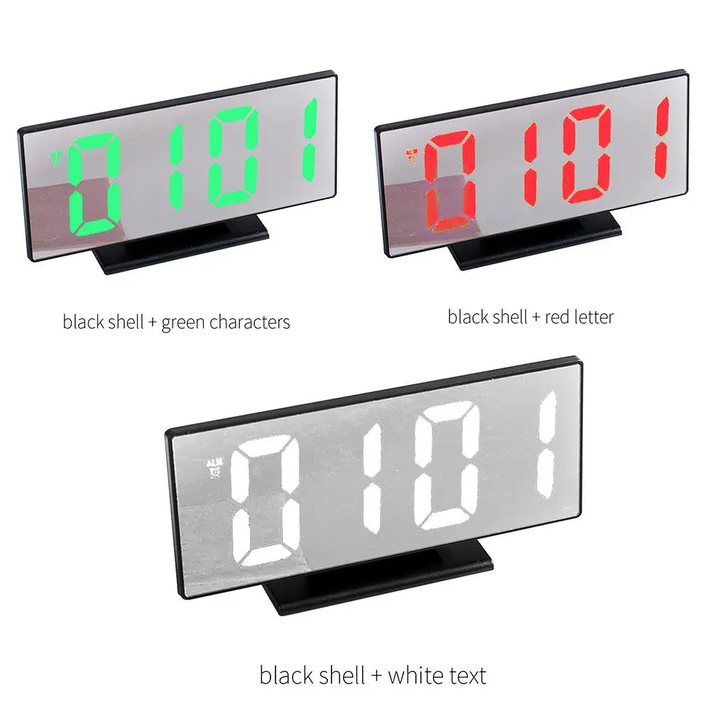 Mirror Surface LED Display Time Timer Multi-Functional Timepiece Alarm Clock Home Automatic
Mirror Surface LED Display Time Timer Multi-Functional Timepiece Alarm Clock Home Automatic