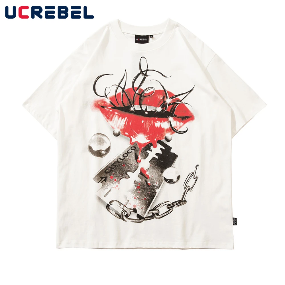 Spoof Print Short Sleeve T-shirt Mens Summer High Street Half-Sleeve Streetwear Loose Casual Crew Neck Cotton Tee Men
Spoof Print Short Sleeve T-shirt Mens Summer High Street Half-Sleeve Streetwear Loose Casual Crew Neck Cotton Tee Men