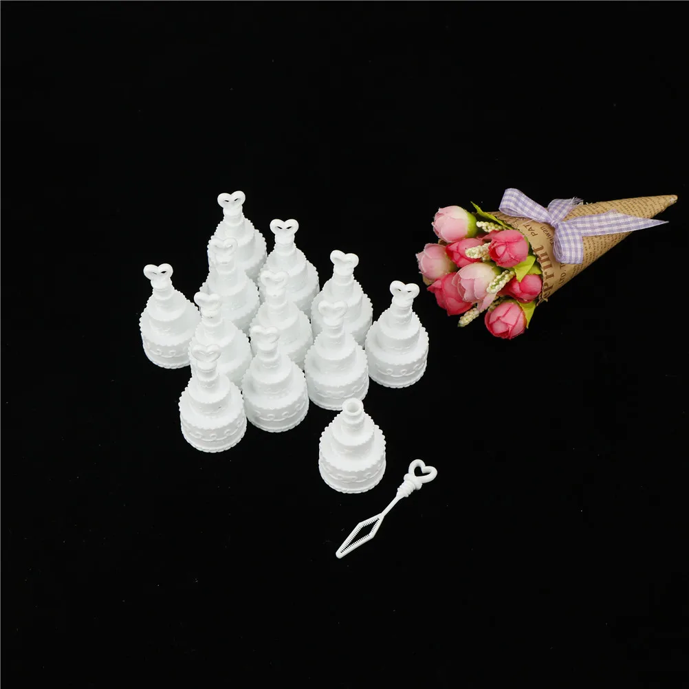 White Cake Empty Bubbles Soap Bottles Romantic Event Festival Supplies Kid Toy Wedding Birthday Party Decor 12pcs
White Cake Empty Bubbles Soap Bottles Romantic Event Festival Supplies Kid Toy Wedding Birthday Party Decor 12pcs
