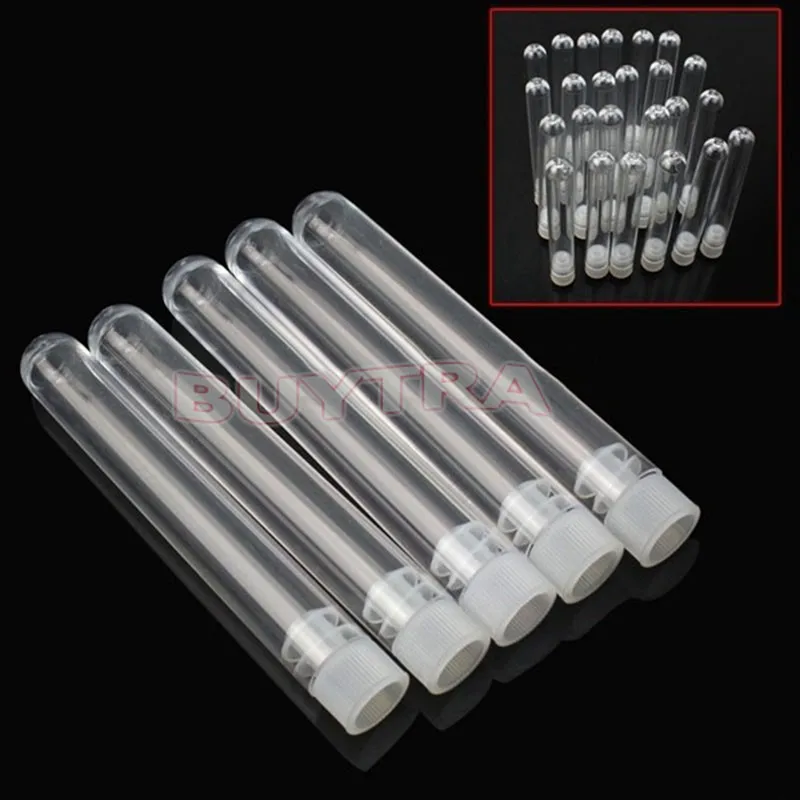 20 PCS Plastic Test Tube With Plug Clear Like Glass Wedding Favor Tubes Party Favour Chemistry Laboratory Supplies 12x75mm
20 PCS Plastic Test Tube With Plug Clear Like Glass Wedding Favor Tubes Party Favour Chemistry Laboratory Supplies 12x75mm