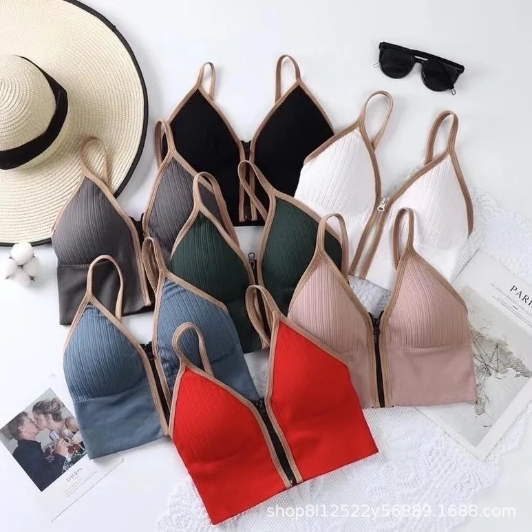 Deep V Zipper Beautiful Back Sports Bottoming Camisole 2021 Summer New Seamless Wild Tube Top Thin Shoulder Strap Wrapped Chest
Deep V Zipper Beautiful Back Sports Bottoming Camisole 2021 Summer New Seamless Wild Tube Top Thin Shoulder Strap Wrapped Chest