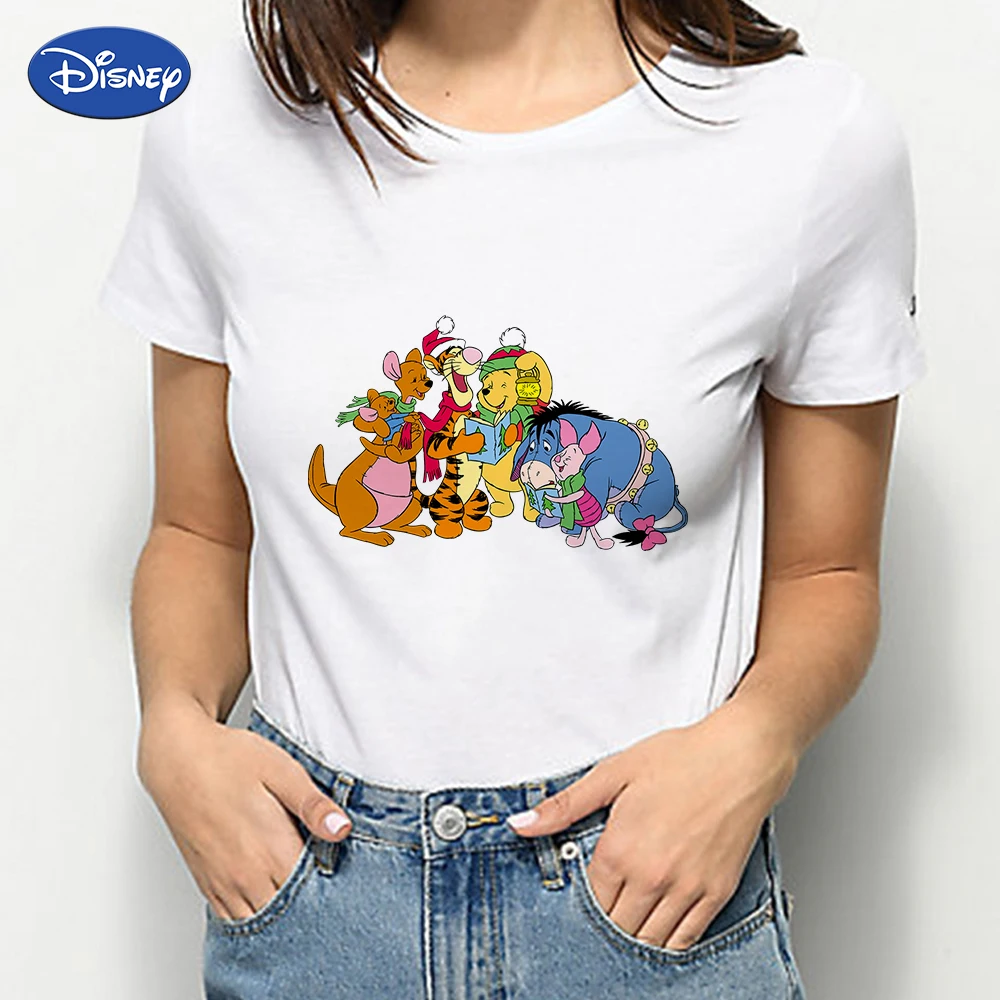 Disney Christmas and New Year Gifts Pooh Bear Graphic Shirt Soft Girl Aesthetic Clothes Y2k Fashion Tshirt Family Look Casual
Disney Christmas and New Year Gifts Pooh Bear Graphic Shirt Soft Girl Aesthetic Clothes Y2k Fashion Tshirt Family Look Casual
