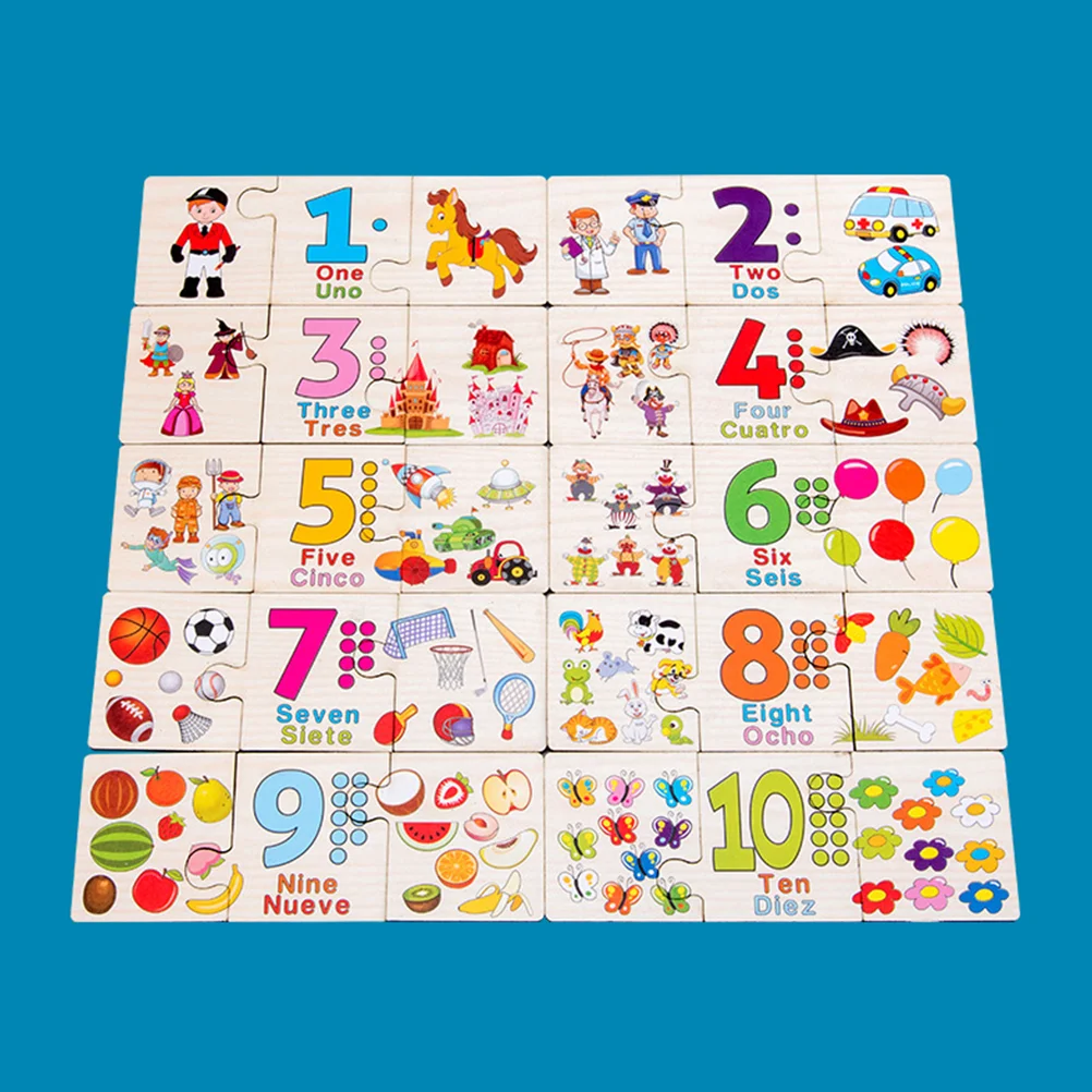1 Set of Kids Math Early Learning Number Matching Jigsaw Puzzle Kids Cognitive Puzzle Colorful
1 Set of Kids Math Early Learning Number Matching Jigsaw Puzzle Kids Cognitive Puzzle Colorful