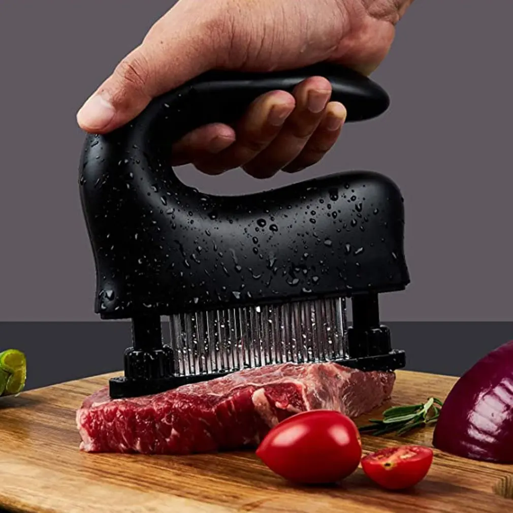 48-Pin Stainless Steel 10A48 Tender Meat Needle Loose Meat Meat Hammer, Broken Rib Knife, Meat Tenderizer
48-Pin Stainless Steel 10A48 Tender Meat Needle Loose Meat Meat Hammer, Broken Rib Knife, Meat Tenderizer