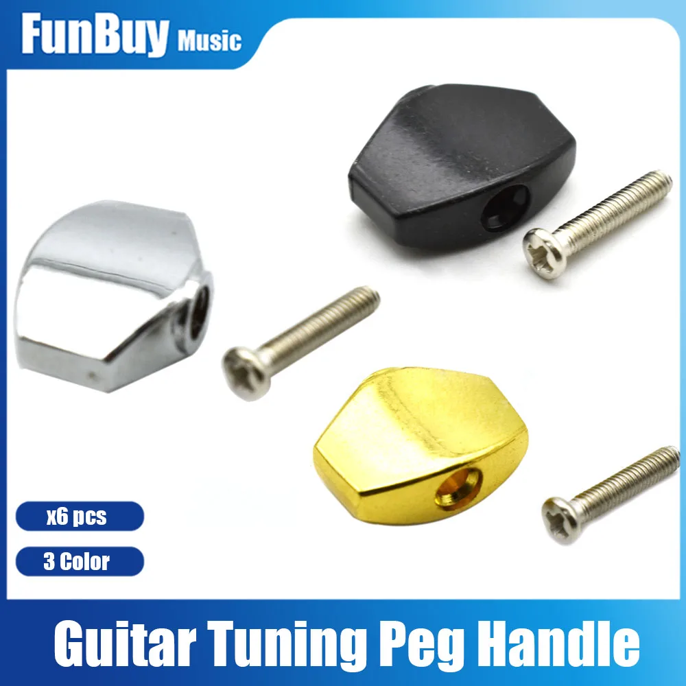 6Pcs Metal Small Square Shape Guitar Tuning Peg Tuner Machine Head Cap Guitar Machine Head Buttons Black/Chrome/Gold
6Pcs Metal Small Square Shape Guitar Tuning Peg Tuner Machine Head Cap Guitar Machine Head Buttons Black/Chrome/Gold